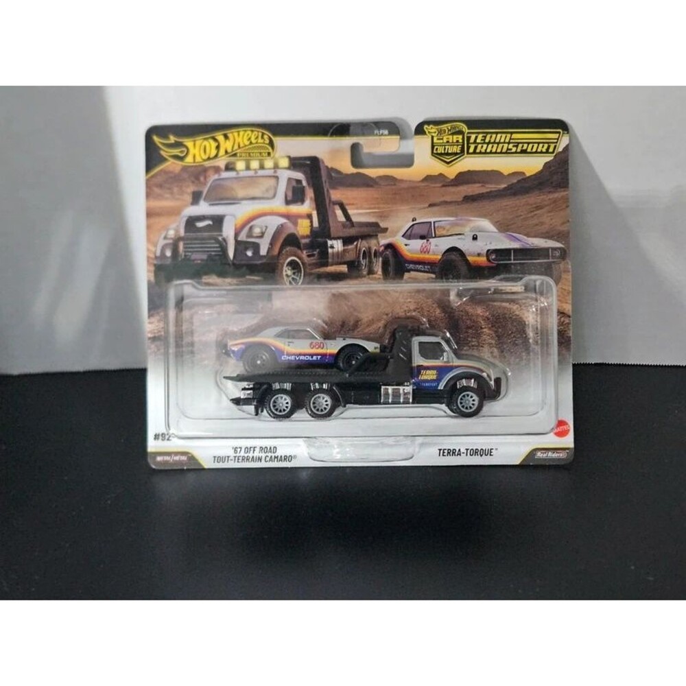 67 Off Road Camaro Team Transport Hot Wheels Car Culture
